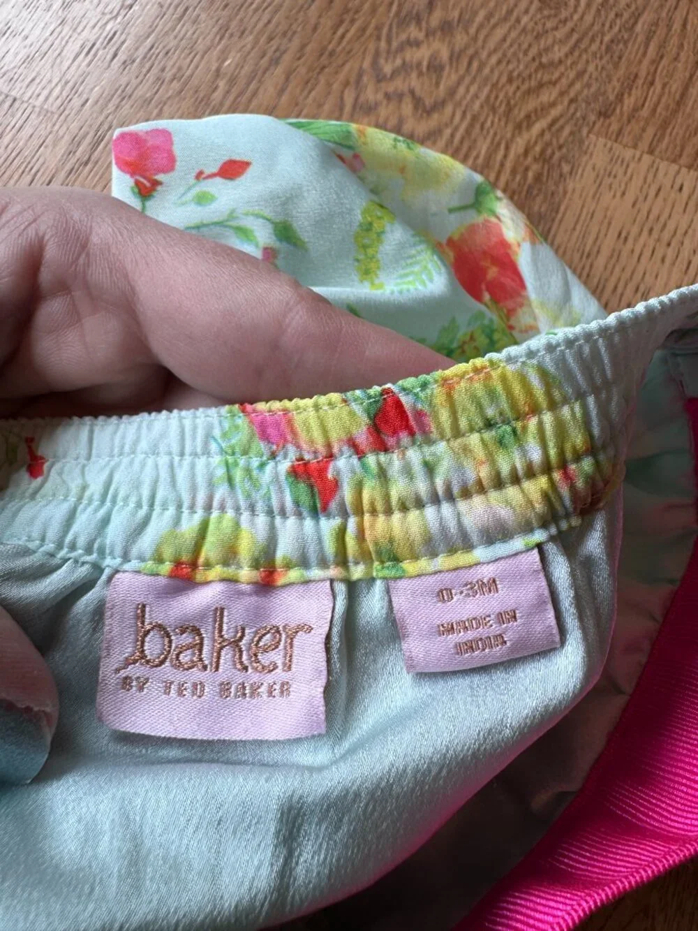 Baker by Ted Baker Infant Girls Outfit Floral Bubble Skirt Size 0-3 Months
